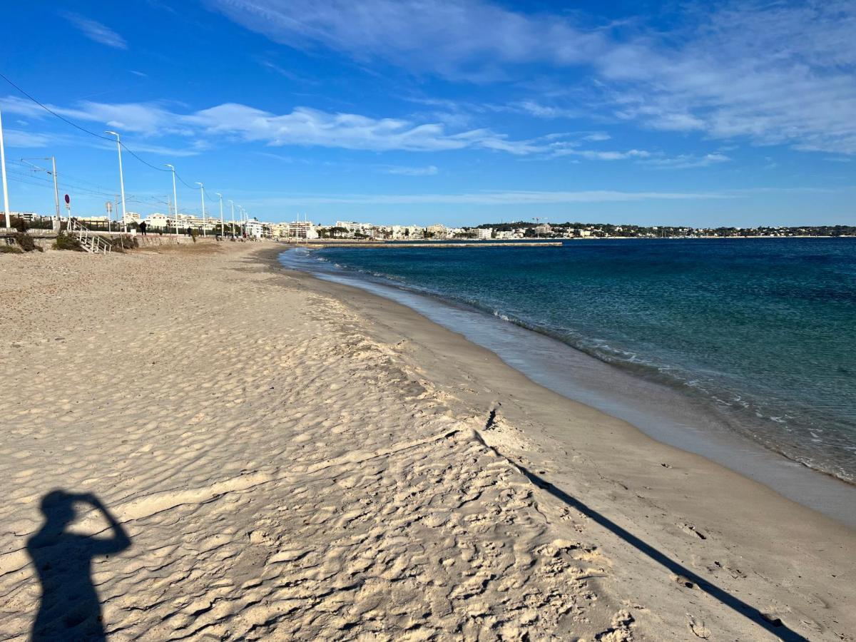 Terrasse Pres De La Plage Antibes Esterno foto